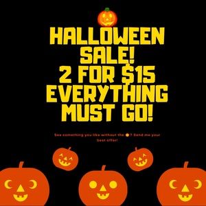 🎃2 for $15!🎃 Halloween weekend sale!!!